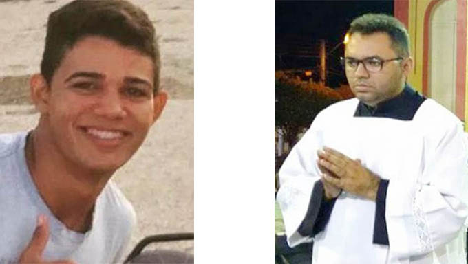  Gustavo confessou ter matado o ex seminarista Rafael a facadas e pauladas e de ter ocultado o corpo enterrado por 21 dias num Sítio Ilha, em Alexandria; A Polícia descobriu que Gustavo foi auxiliado no homicídio na ocultação do cadáver por Marcos Maciel, que está foragido