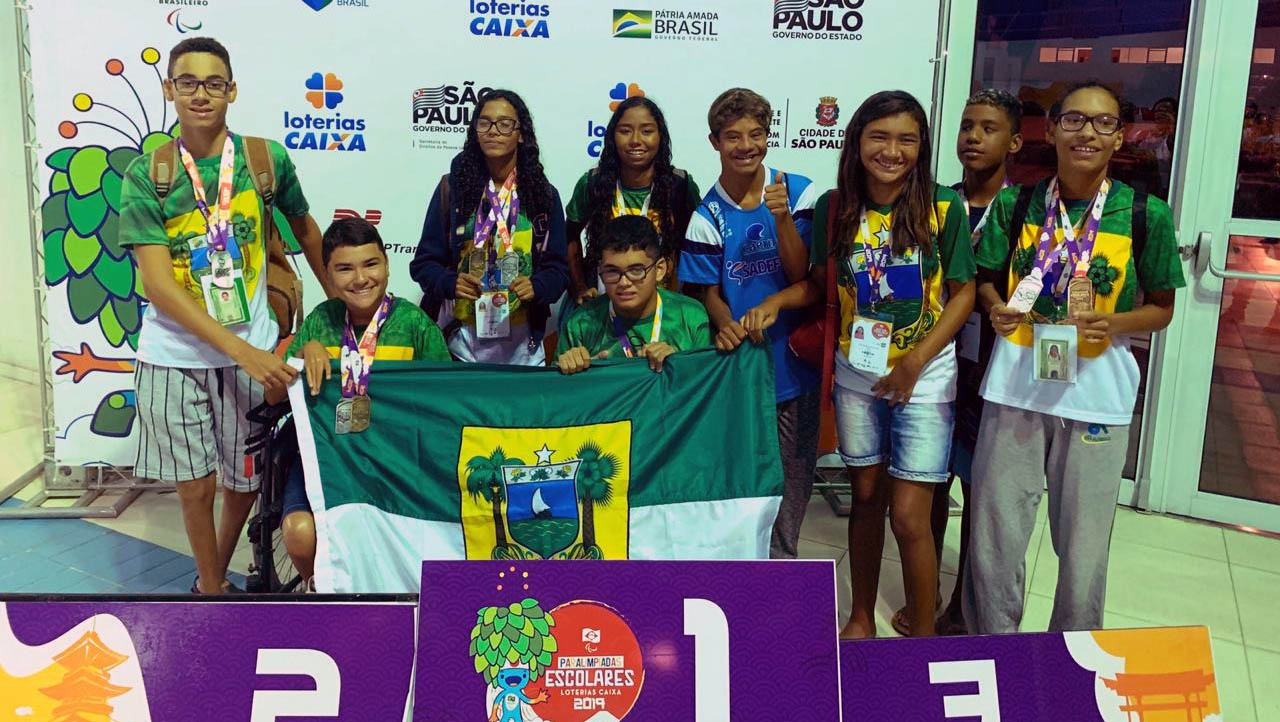   Paratletas do RN conquistam 71 medalhas nas Paralimpíadas Escolares em São Paulo.