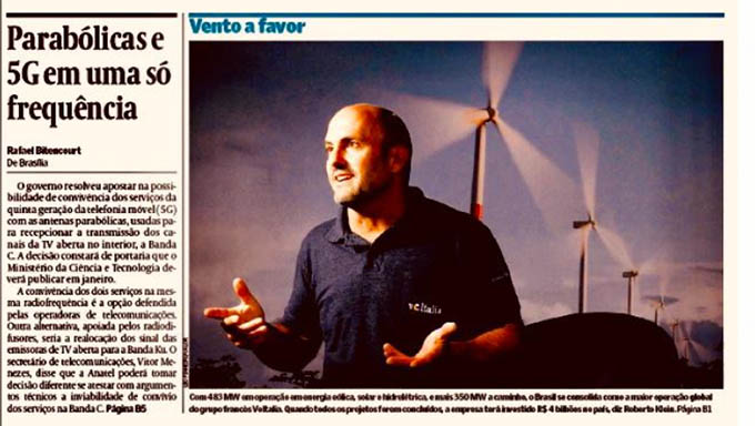   Robert Glen, presidente da Voltália no Brasil, 