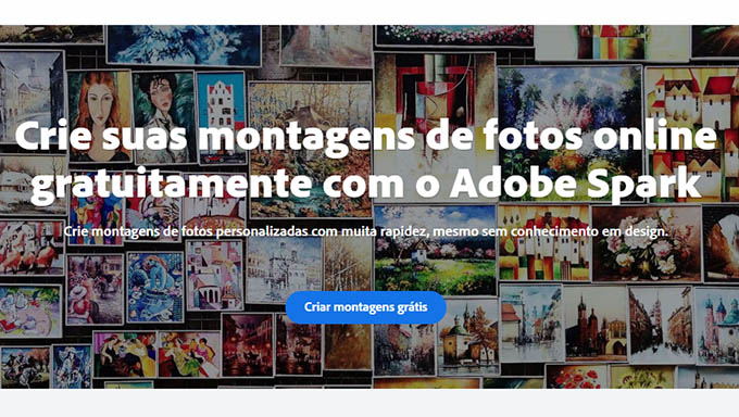   O Adobe é um produto da família Adobe, a mesma empresa responsável por  programas de design mais robustos disponíveis no mercado, como é o caso do  Adobe Photoshop e Adobe Illustrator. Entretanto, diferente destes outros  produtos, o Spark é projetado para quem não tem conhecimentos avançados  na área, sendo extremamente intuitivo, prático e permitindo criar artes  profissionais em poucos minutos. 