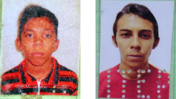   Lucas morreu no local, com tiros disparados em locais vitais; Já Matheus ainda correu por cerca de 30 metros, quando também caiu já sem vida; os corpos foram removidos para o ITEP, em Mossoró