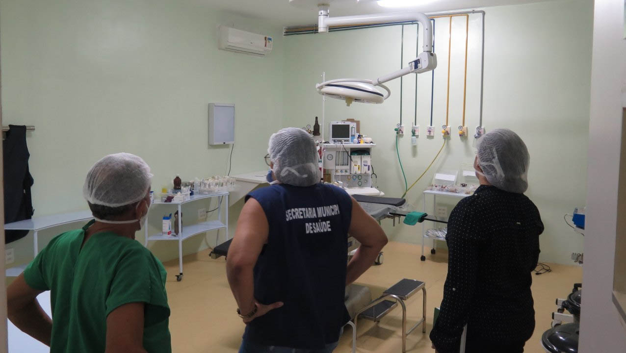Imagem 1 -  Centro cirurgico do Hospital São Luiz será transformado em leitos de UTI.