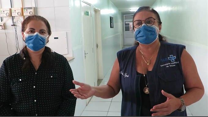   Saudade Azevedo diz que Mossoró terá mais de 170 leitos instalados. A secretária de Saúde de Mossoró acompanhou Larizza Queiroz, da APAMIM, pessoalmente no início dos trabalhos para transformar o Hospital São Luiz numa unidade de campanha para pacientes com covid-19.