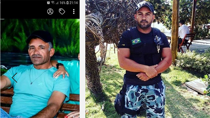   Em Martins, os vigilantes conhecidos por Franscimar e Lincon sofreram tiros de fuzis quando estariam trabalhando perto de um posto de combustível