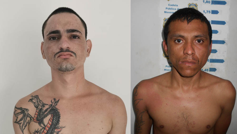   Foram recapturados os detentos provisórios Alberto Soares de Sousa Dantas Filho e Gilson Jadson Marcelino da Silva. Eles foram encontrados no bairro Santo Antônio, nesta quarta-feira (6).