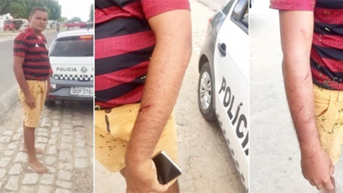 Imagem 1 -  Paulinho do Porto, como é mais conhecida a vítima, estava retornando para sua casa em Pendências, de moto, após o programa de rádio que tem em Alto Rodrigues, onde faz críticas a gestão municipal