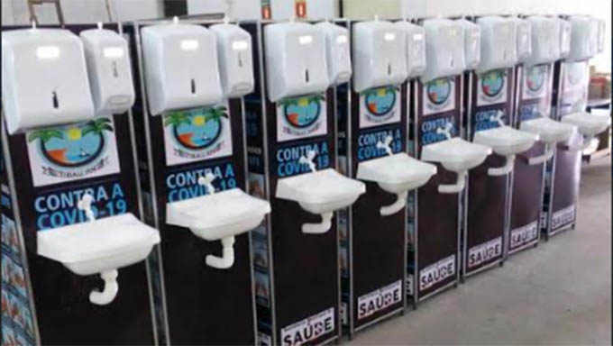   Prefeitura de Tibau inicia neste sábado, 13, instalação de lavatórios em espaços públicos