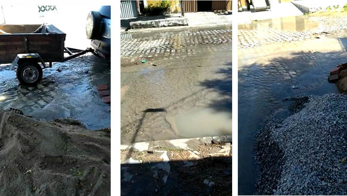    Parte do Bairro Santo Antônio, Barrocas, Paredões e parte do Centro de Mossoró ficaram sem água devido ao trabalho para fechar o rompimento na adutora de grande diâmetro na Rua Marechal Hermes. Abastecimento deve voltar ao normal até quarta-feira