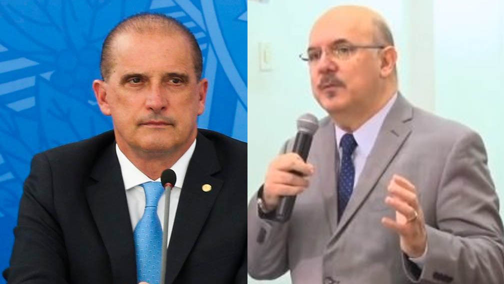   Ministros da Educação e da Cidadania testam positivo para Covid-19. A notícia foi dada pelos próprios ministros, Milton Ribeiro e Onyx Lorenzoni, por meio de suas contas pessoais no Twitter, nesta segunda-feira (20); Ambos afirmaram está com sintomas leves e que já encontra-se em isolamento.