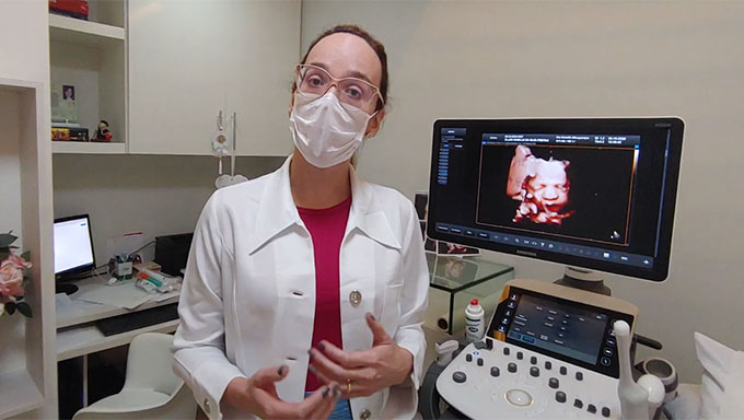Imagem 1 -  Dra. Isabelle Albuquerque, que é aluna do cirurgia fetal Maurício Saito, trabalha em Mossoró; ela explicou ao MOSSORO HOJE como será o procedimento, a tecnologia aplicada e o avanço da medicina