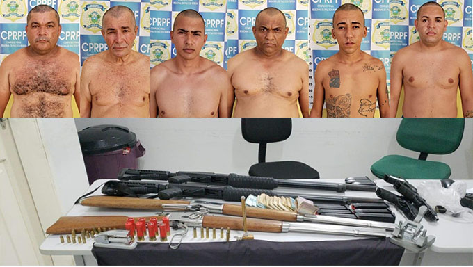   No momento da abordagem, o vereador Laete Jácome de Oliveira jogou mais de 15 mil reais em dinheiro por cima do muro. Ele acreditava que fosse uma ação da Justiça Eleitoral e na verdade se tratava de uma ação da Justiça Criminal procurando seus quatro filhos procurados pela Justiça e terminou prendendo outros 5 homens, que estavam bem armados.
