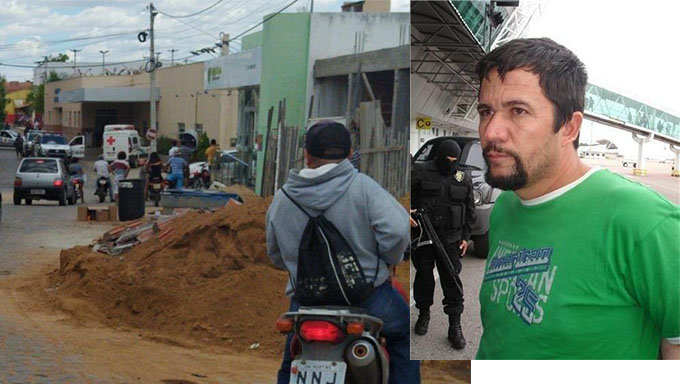   Criminoso era procurado pela Policia por crimes de assaltos a bancos em vários estados do Brasil. No RN, é suspeito de ter assaltado o Bando do Brasil em Baraúna e o assassinato, para roubar, de um capitão do Exército no município de Martins, no RN.