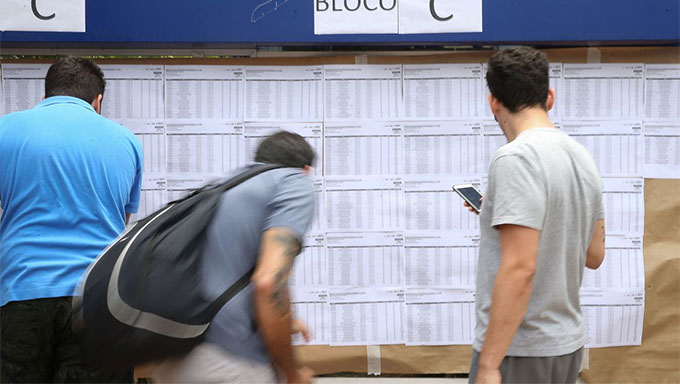   No Rio Grande do Norte, o Governo do Estado destinou 1.800 policiais para garantir a aplicação do exame em 358 unidades de educação localizadas na Grande Natal e no interior
