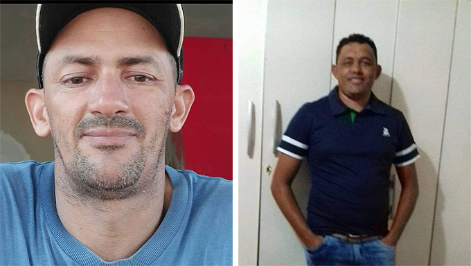   Francisco Canindé foi morto a tiros na cidade de Baraúna, distante menos de 40 km de Mossoró; Já Francisco Fabiano, de camiseta escura, foi morto a tiros no município de São Miguel, no Alto Oeste do Rio Grande do Norte; os dois casos serão investigados pela Polícia Civil