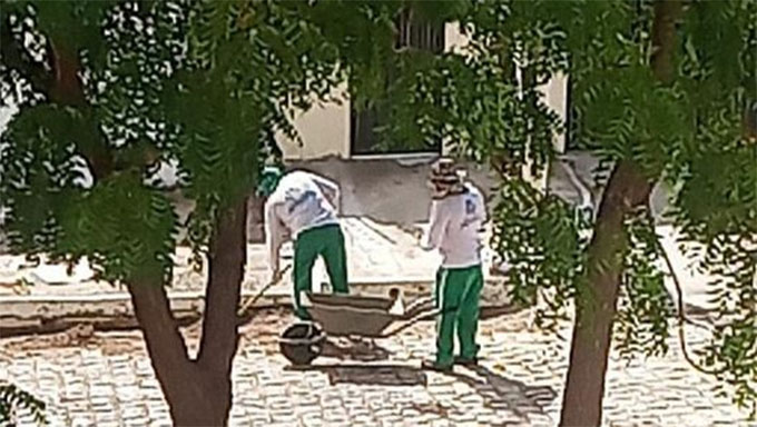   "Essa semana, estava fazendo um café à tardinha (um ritual que agora na pandemia ficou ainda mais fixo na minha vida), e enquanto coava o café próxima da janela, ouvi uma conversa que ecoava da rua e parava bem nos meus ouvidos.", acrescenta Katharina Gurgel