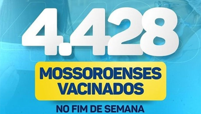  Trabalho foi realizado no sábado nos Ginásio do Sesi e Municipal, para quem tinha 25 anos ou mais. No domingo, os trabalhos se concentraram no Ginásio Municipal, vacinando mossoroenses com 23 anos ou mais. Nesta segunda-feira, 9, as vacinas serão aplicadas no Sesi e no Ginásio Municipal. Quem está em tempo de tomar a segunda dose, deve procurar as UBS.