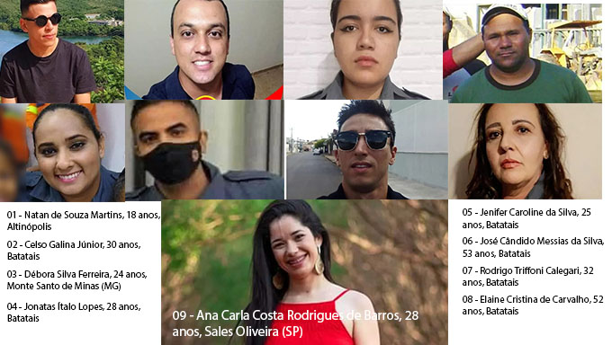   As vítimas faziam um treinamento na noite de sábado para domingo na caverna, quando o teto desabou, deixando 12 presos e 14 conseguiram saírem ilesos.  Dos doze, três foram resgatados. Os demais ficaram presos não resistiram ao desmoronamento do teto da caverna, que ocorreu por volta de 1 hora da madrugada. Veja FOTOS e NOMES das 9 vítimas.