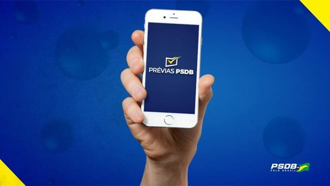   João Dória, de São Paulo, Artur Virgílio, do Amazonas; e Eduardo Leite, do Rio Grande do Sul, estão disputado os votos dos tucanos. Para votar, no então, é preciso baixar o aplicativo Prévias do PSDB e fazer o cadastro. A votação nacional será no dia 21 e valerá apenas os votos dos filiados, inclusive de quem ocupa cargos eletivos.