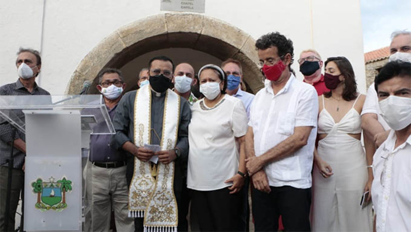 Imagem 1 -  Fechado para visitação desde 2018, o Forte foi restaurado e reaberto na tarde deste sábado, 25. “Estamos vivendo um momento histórico para a cultura do nosso Estado. E o restauro do Forte dos Reis Magos representa um desses momentos. Devolvemos ao Rio Grande do Norte um importante pedaço da nossa história, da nossa cultura e do nosso turismo. Viva a revitalização da nossa cultura”, comemorou a governadora Fátima Bezerra, acompanhada do vice-governador, Antenor Roberto.