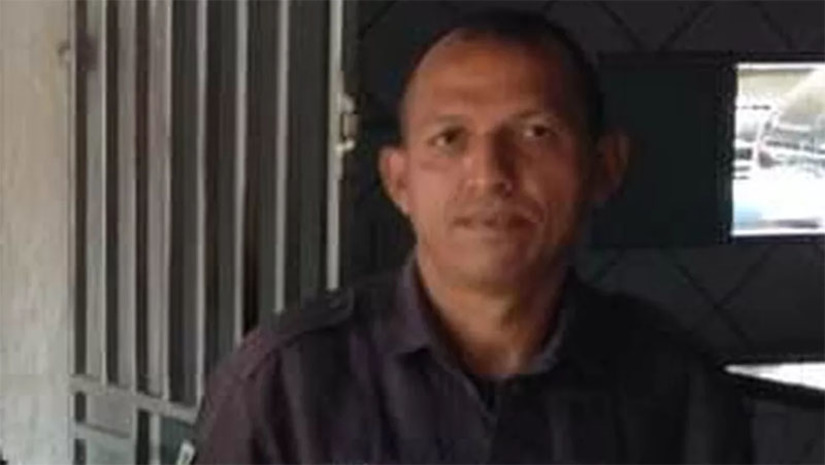 Imagem 1 -  Sargento da PM morre em decorrência de mal súbito durante protesto em Natal. Luciel de Lima Rodrigues, de 47 anos, era lotado no 14º Batalhão de Polícia Militar, em João Câmara, e estava na PMRN há 22 anos. Policiais Militares estão reunidos em frente a sede da Governadora, desde o início da manhã desta terça-feira (22), cobrando equiparação salarial da categoria com outros servidores da Segurança Pública do estado. Luciel participava do ato quando passou mal. Uma equipe do Samu ainda prestou os primeiros socorros e tentou reanimá-lo, mas não obteve sucesso.