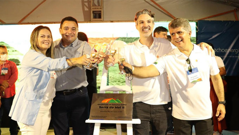 Imagem 1 - Município foi fundado na década de oitenta para desenvolver a região através da produção de castanha e caju, mas nos últimos 20 anos se descobriu o enorme potencial para produzir energia limpa e atualmente lidera a produção de energia aproveitando a força dos ventos no Rio Grande do Norte, assegurando empregos, renda e investimentos no social e também cultural do município Imagem 1 - Município foi fundado na década de oitenta para desenvolver a região através da produção de castanha e caju, mas nos últimos 20 anos se descobriu o enorme potencial para produzir energia limpa e atualmente lidera a produção de energia aproveitando a força dos ventos no Rio Grande do Norte, assegurando empregos, renda e investimentos no social e também cultural do município