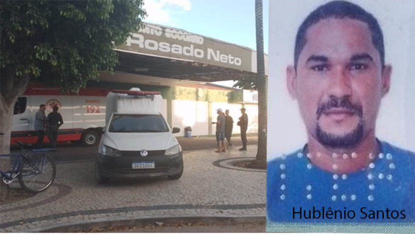 Imagem 1 - No Integração, Hublênio Keiton Silva Santos, de 35 anos (foto à dir.), foi assassinado com vários tiros. Do outro lado da cidade, no Conjunto Monte Olimpo, um policial militar (nome reservado) foi assaltado e baleado duas vezes. Foi socorrido para o Hospital Regional Tarcísio Maia. Os crimes aconteceram na tarde deste domingo, dia 11, e serão investigados pela Polícia Civil. Foto: Wilton/Mossoró Patrulha. Imagem 1 - No Integração, Hublênio Keiton Silva Santos, de 35 anos (foto à dir.), foi assassinado com vários tiros. Do outro lado da cidade, no Conjunto Monte Olimpo, um policial militar (nome reservado) foi assaltado e baleado duas vezes. Foi socorrido para o Hospital Regional Tarcísio Maia. Os crimes aconteceram na tarde deste domingo, dia 11, e serão investigados pela Polícia Civil. Foto: Wilton/Mossoró Patrulha.