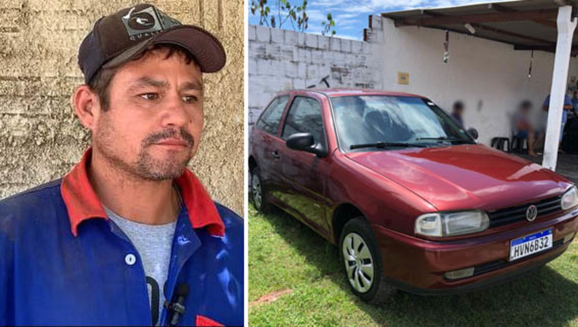 Imagem 1 -  ASG implora a bandidos que devolvam o carro dele, usado para tratamento do filho com autismo. Walisson Tafarrel Gomes Lima teve o carro furtado entre a noite do domingo (25) e a manhã de segunda (26), na Rua Nísia Santiago, bairro Abolição IV. Emocionado, ele explica que comprou o transporte com muito sacrifício, após uma vaquinha realizada por familiares e amigos, para que a família pudesse se locomover com o filho dele, um menino de 4 anos, que necessita de vários tratamentos médicos em virtude dos problemas de saúde que possui. “Eu apelo pras pessoas que furtaram esse carro, que devolvam, que toque o coração dessas pessoas, que a gente precisa desse carro para o tratamento do meu menino. Eu peço encarecidamente, que o Senhor venha tocar no coração”, diz.