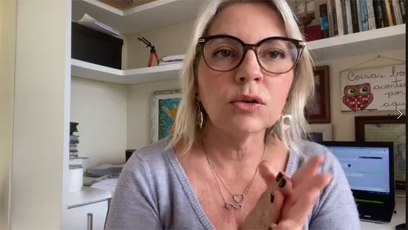 Imagem 1 - "Precisamos fazer este alerta à população (uso de máscara em locais fechados ) e aos agentes de saúde (fortalecer o monitoramento) para que caso exista aumento do número de casos no estado e internações, possamos estar preparados e principalmente precaver a população para que cada um faça a sua parte, principalmente com atenção às suas doses da vacinação contra a Covid-19", disse Lyane Ramalho Secretaria adjunta da Sesap e membro do Comitê Cientifico. Imagem 1 - "Precisamos fazer este alerta à população (uso de máscara em locais fechados ) e aos agentes de saúde (fortalecer o monitoramento) para que caso exista aumento do número de casos no estado e internações, possamos estar preparados e principalmente precaver a população para que cada um faça a sua parte, principalmente com atenção às suas doses da vacinação contra a Covid-19", disse Lyane Ramalho Secretaria adjunta da Sesap e membro do Comitê Cientifico.