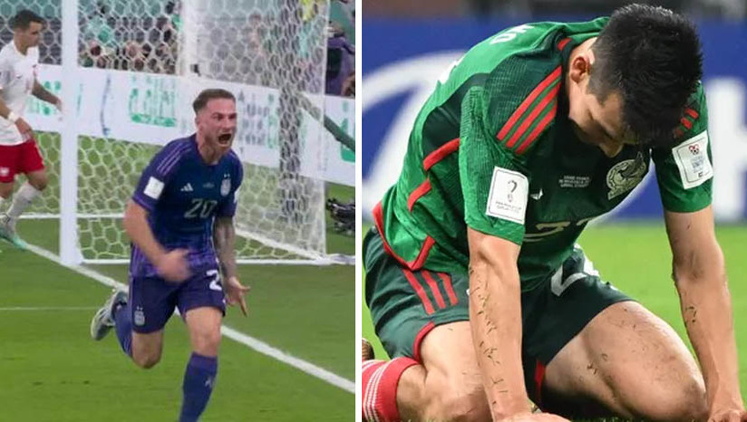 Imagem 1 -  Argentina e Polônia se classificam; México e Arábia Saudita se despedem da copa. Nesta quarta-feira (30), a Argentina venceu a Polônia por 2 a 0, garantindo classificação às oitavas de final como primeira colocada do Grupo C. Já o México venceu a Arábia Saudita, por 2 a 1, mas foi eliminado da Copa do Mundo do Catar pelo saldo de gols. Poloneses e mexicanos terminaram a fase de grupos com quatro pontos cada, e o desempate foi no saldo de gols. A Polônia terminou com saldo zero, enquanto o México ficou com menos um.