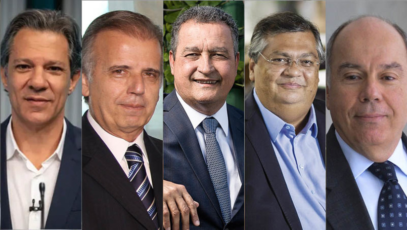 Imagem 1 - Lula anuncia nomes de 5 futuros ministros em coletiva realizada nesta sexta, 9. A coletiva foi realizada no Centro Cultural Banco do Brasil (CCBB), sede da transição de governo, em Brasília. Os nomes anunciados até então são Fernando Haddad (PT) na Fazenda; José Múcio Monteiro, na Defesa; Rui Costa (PT), na Casa Civil; Flávio Dino (PSB), no Ministério da Justiça; e Mauro Vieira, nas Relações Exteriores. O petista afirmou que deve haver uma reunião no próximo domingo (11) para determinar a quantidade de ministérios e secretarias que o próximo governo terá. Imagem 1 - Lula anuncia nomes de 5 futuros ministros em coletiva realizada nesta sexta, 9. A coletiva foi realizada no Centro Cultural Banco do Brasil (CCBB), sede da transição de governo, em Brasília. Os nomes anunciados até então são Fernando Haddad (PT) na Fazenda; José Múcio Monteiro, na Defesa; Rui Costa (PT), na Casa Civil; Flávio Dino (PSB), no Ministério da Justiça; e Mauro Vieira, nas Relações Exteriores. O petista afirmou que deve haver uma reunião no próximo domingo (11) para determinar a quantidade de ministérios e secretarias que o próximo governo terá.