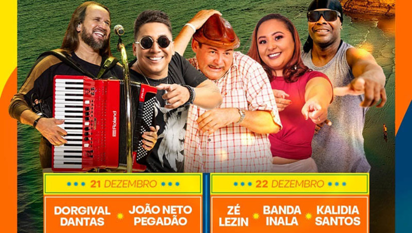 Imagem 1 -  Emancipação Política de Tibau terá shows de Dorgival Dantas e Zé Lezin. As atrações musicais que irão se apresentar durante os festejos foram confirmadas nesta quarta-feira (14). Os shows acontecerão nos dias 21 e 22 de dezembro, mas os eventos que compõem a programação total da festa, envolvendo todas as secretarias do município, foram iniciados hoje e seguem até o final do ano. 