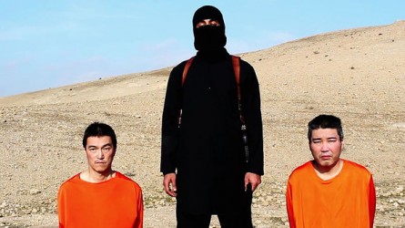 Imagem 1 -  Japão analisa vídeo sobre execução de refém pelo Estado Islâmico