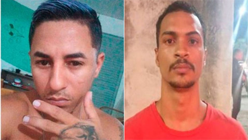 Imagem 1 - Segundo a DHPP os autores do triplo homicídio são agora considerados foragidos com mandados de prisão temporária já expedidos pela justiça. São eles: João Pedro Nascimento e Isaque Barbosa Ricardo (foto). O terceiro é Vinícius Souza Brito, além do adolescente já apreendido e encaminhado para medidas sócios educativas. Imagem 1 - Segundo a DHPP os autores do triplo homicídio são agora considerados foragidos com mandados de prisão temporária já expedidos pela justiça. São eles: João Pedro Nascimento e Isaque Barbosa Ricardo (foto). O terceiro é Vinícius Souza Brito, além do adolescente já apreendido e encaminhado para medidas sócios educativas.