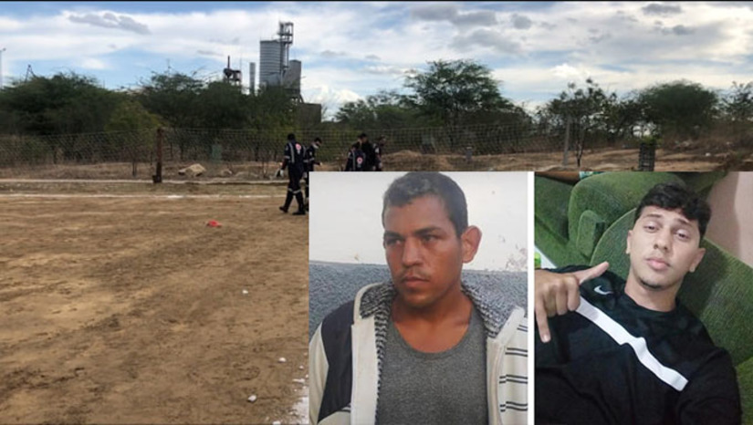 Imagem 1 - As vítimas estavam participando de um torneio de futebol de campo no bairro Silvio Bezerra, região periférica da cidade de Currais Novos, quando foram surpreendidos. Artur Batista e Tiago Basílio morreram com tiros na cabeça no local. Emanoel Yorranes e Edivaldo Teixeira foram socorridos. Yoarranes não resistiu e Edivaldo está em estado grave. O atentado deve ser investigado pela Polícia Civil. Imagem 1 - As vítimas estavam participando de um torneio de futebol de campo no bairro Silvio Bezerra, região periférica da cidade de Currais Novos, quando foram surpreendidos. Artur Batista e Tiago Basílio morreram com tiros na cabeça no local. Emanoel Yorranes e Edivaldo Teixeira foram socorridos. Yoarranes não resistiu e Edivaldo está em estado grave. O atentado deve ser investigado pela Polícia Civil.