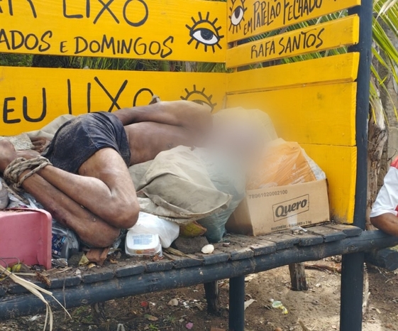 Imagem 1 - Homem tinha mandados de prisão em aberto e pode ter sido "punido" por eventuais roubos e furtos em Pipa. Paulo Cézar foi preso. Imagem 1 - Homem tinha mandados de prisão em aberto e pode ter sido "punido" por eventuais roubos e furtos em Pipa. Paulo Cézar foi preso.