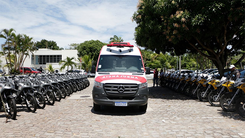 Imagem 1 - A governadora Fátima Bezerra dá continuidade à entrega de carros para a administração pública estadual, iniciada em dezembro passado. Nesta sexta-feira (13), às 11h, na Escola de Governo, serão entregues mais de 100 veículos, dos quais 89 para as forças de segurança. O investimento total será de 21 milhões, recursos emprestados pelo Banco Mundial e contrapartida do Governo do Estado. Renovação da frota reforça o trabalho de segurança ostensiva e judiciária no RN Imagem 1 - A governadora Fátima Bezerra dá continuidade à entrega de carros para a administração pública estadual, iniciada em dezembro passado. Nesta sexta-feira (13), às 11h, na Escola de Governo, serão entregues mais de 100 veículos, dos quais 89 para as forças de segurança. O investimento total será de 21 milhões, recursos emprestados pelo Banco Mundial e contrapartida do Governo do Estado. Renovação da frota reforça o trabalho de segurança ostensiva e judiciária no RN