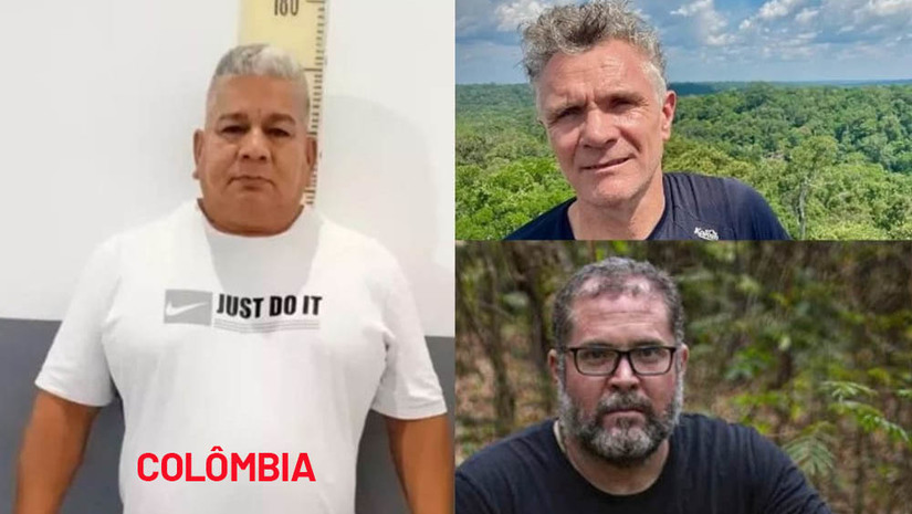 Imagem 1 -  “Colômbia” foi o mandante dos assassinatos de Bruno Pereira e Dom Phillips, diz PF. 