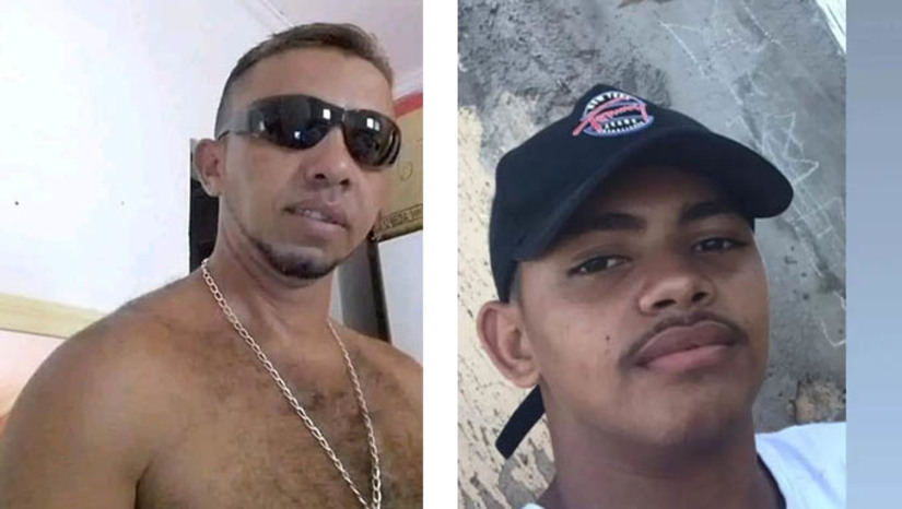 Imagem 1 -  Antônio Ramilson da Silva, de 41 anos, estava na calçada de casa quando os atiradores chegaram gritando assalto e o mataram com mais de 50 tiros. Já Gilson Orlando Dantas, de 16 anos, foi baleado na região das Malvinas e morreu no Hospital Regional Tarcísio Maia. Os dois casos serão investigados pela Divisão de Homicídios de Mossoró.