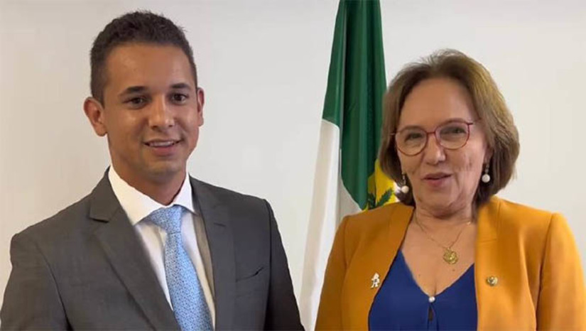 Imagem 1 - A pedido do prefeito Allyson Bezerra, com quem conversou nesta quarta-feira, dia 8, em Brasília, Zenaide Maia, que é médica, disse que vai destinar recursos para que todos os postos de saúde e UBS de Mossoró sejam prédios próprios e de qualidade. Serão mais de R$ 5 milhões de reais em obras para a saúde de Mossoró para construir 10 postos de saúde e 3 UBS na Zona Urbana e Rural do município de Mossoró. O prefeito Allyson Bezerra destacou que já lançou no Diário Oficial do Município a licitação para construir a Unidade Básica de Saúde, com investimento de R$ 1 milhão, na região do bairro Sumaré. Imagem 1 - A pedido do prefeito Allyson Bezerra, com quem conversou nesta quarta-feira, dia 8, em Brasília, Zenaide Maia, que é médica, disse que vai destinar recursos para que todos os postos de saúde e UBS de Mossoró sejam prédios próprios e de qualidade. Serão mais de R$ 5 milhões de reais em obras para a saúde de Mossoró para construir 10 postos de saúde e 3 UBS na Zona Urbana e Rural do município de Mossoró. O prefeito Allyson Bezerra destacou que já lançou no Diário Oficial do Município a licitação para construir a Unidade Básica de Saúde, com investimento de R$ 1 milhão, na região do bairro Sumaré.