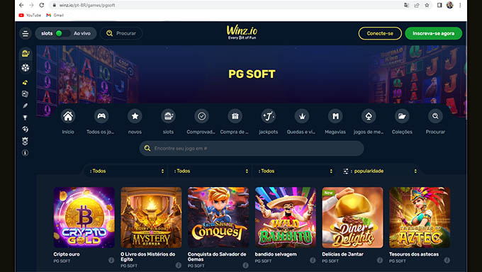 PGSoft, Jogos de Cassino Online