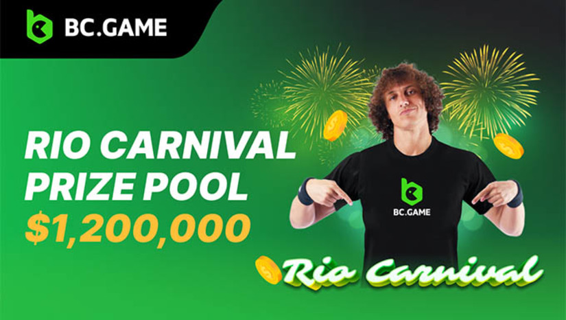Imagem 1 -  O ‘Carnaval do RIO’ oferece aos jogadores a chance de ganhar moedas ‘RIO’ para concorrer ao enorme prêmio total de $1,2 milhão oferecido pelo evento. As moedas RIO são moedas exclusivas criadas para o evento de carnaval da marca e podem ser obtidas, principalmente, por meio de depósitos ou apostas dentro do período válido.