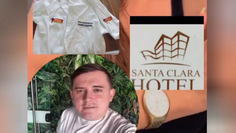 Imagem 1 -  Farda do Tchê usada por Marcelo Gomes é encontrada em hotel na cidade de Sobral/CE. A informação foi confirmada por Veridiana Barros, prima de Marcelo, na manhã desta quarta-feira (1º). Segundo ela, o churrasqueiro saiu do Santa Clara Hotel ontem (28), deixando a camisa de trabalho. Ao verificarem as câmeras, também foi possível constatar que o carro de Marcelo passou três dias estacionado em frente ao local. A prima afirmou acreditar que Marcelo possa estar em surto ou crise de ansiedade e, por este motivo, não tenha entrado em contato com os familiares. Pede que continuem compartilhando o pedido de ajuda, para que ele possa ser encontrado o mais breve possível. Informações: (84) 99410-7538.