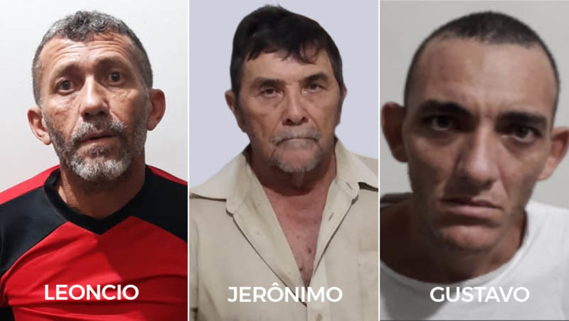 Imagem 1 - Agricultor contratou a morte do irmão para ficar com a herança em Almino Afonso. A polícia civil cumpriu, no sábado (4), mandados de prisão contra Leôncio Nunes Chavantes, de 56 anos, Jerônimo Nunes Dantas, de 72 anos, e Gustavo Gutielle Vieira do Carmo, 34 anos. Os três são suspeitos por homicídio, praticado em 2018, no município de Almino Afonso. A vítima, Francisco das Chagas Dantas, 55 anos, também conhecido como “Chagas do Sindicato”, foi encontrada em uma estrada na zona rural da cidade, atingida por disparos de arma de fogo. De acordo com as investigações, Jerônimo Nunes, que era irmão da vítima, teria sido o mandante do crime, o qual foi motivado por conflitos sobre herança. Imagem 1 - Agricultor contratou a morte do irmão para ficar com a herança em Almino Afonso. A polícia civil cumpriu, no sábado (4), mandados de prisão contra Leôncio Nunes Chavantes, de 56 anos, Jerônimo Nunes Dantas, de 72 anos, e Gustavo Gutielle Vieira do Carmo, 34 anos. Os três são suspeitos por homicídio, praticado em 2018, no município de Almino Afonso. A vítima, Francisco das Chagas Dantas, 55 anos, também conhecido como “Chagas do Sindicato”, foi encontrada em uma estrada na zona rural da cidade, atingida por disparos de arma de fogo. De acordo com as investigações, Jerônimo Nunes, que era irmão da vítima, teria sido o mandante do crime, o qual foi motivado por conflitos sobre herança.