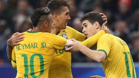   Brasil vence a França de virada por 3 a 1 em Stade de France 