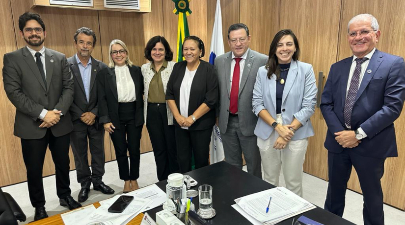Imagem 1 - No MS, Fátima firma novas parcerias para investimentos na saúde do RN. Imagem 1 - No MS, Fátima firma novas parcerias para investimentos na saúde do RN.