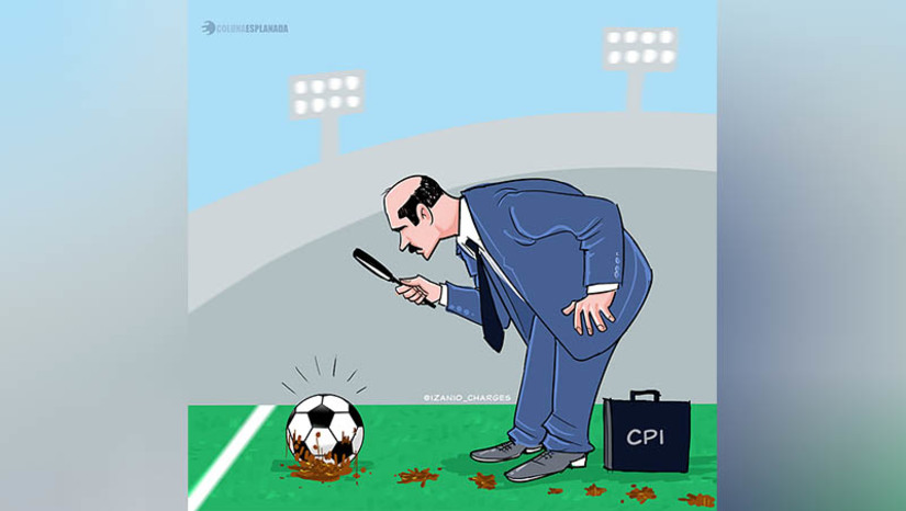 Imagem 1 -  [COLUNA ESPLANADA] A CPI que apura a manipulação de resultados de jogos de futebol vai pedir ao MP de Goiás acesso à íntegra da investigação da Operação Penalidade Máxima, que já denunciou 16 pessoas. Os promotores da Penalidade, Fernando Cesconetto e Cyro Terra, Peres serão ouvidos na próxima semana. Depois, em data a ser confirmada, a CPI ouve o policial Hugo Bravo, presidente do Vila Nova (GO), que denunciou o esquema.