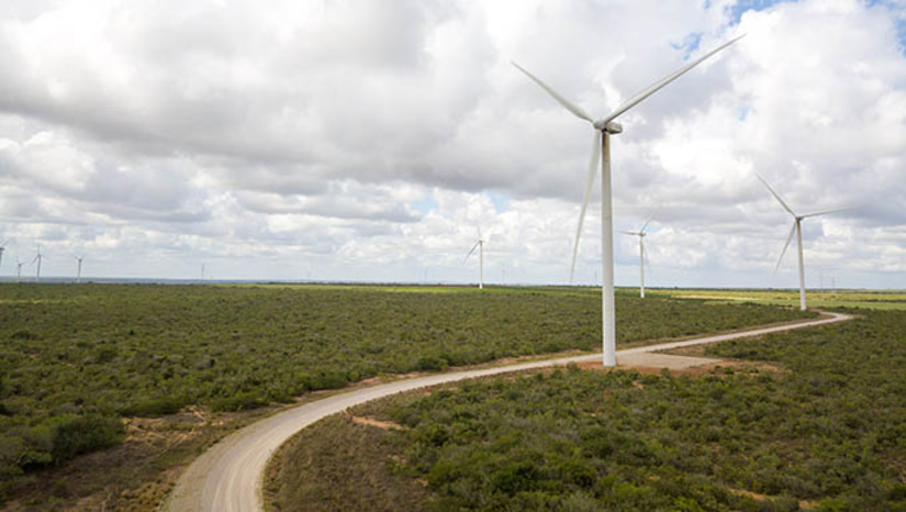 Imagem 1 -  O protagonismo do Rio Grande do Norte na produção de energia limpa se deu em função do trabalho feito por Jean Paul Prates, o atual presidente da Petrobrás, há cerca de 20 anos. Nos dias atuais, é o estado com maior número de turbinas eólicas, mais de 2.800 máquinas em operação, representando 30,20% de toda a produção eólica no Brasil (24,6 GW). O Rio Grande do Norte se consolida como o maior produtor de energia eólica na América Latina e perspectiva de ampliar esta geração de energia nos próximos 2 anos.  “Até 2025, serão mais de 3 mil turbinas em atividade, gerando mais de 12 GW de potência instalada”, destacou Jaime  Calado, titular da Secretaria de Estado do Desenvolvimento Econômico (Sedec), pasta que executa as políticas que tem contribuído para potencializar a capacidade de geração de energias limpas e renováveis do Rio Grande do Norte.