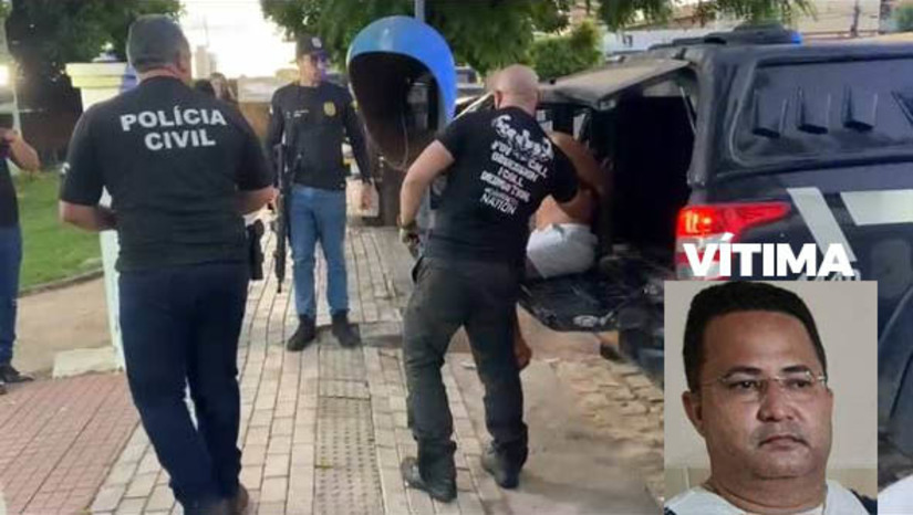Imagem 1 - Suspeito de matar pecuarista no próprio sítio é preso no município de Grossos. Antonio Webberty de Freitas Morais, de 19 anos, foi preso por volta das 14h desta terça-feira (13). Ele é suspeito do assassinato de Francisco Antônio Azevedo, de 42 anos. O crime aconteceu no dia 18 de maio deste ano. A vítima foi encontrada morta a tiros, próximo ao portão do próprio sítio, localizado na estrada que liga a zona urbana da cidade e a comunidade Córrego. De acordo com o delegado Rafael Laboissiere, a polícia civil representou pela prisão temporária de Antônio Webberty, para dar continuidade e concluir as investigações. Após a prisão, o suspeito foi encaminhado para a delegacia de Tibau, onde foi ouvido. Em seguida, realizou exames na sede do Itep, em Mossoró, e foi encaminhado para o sistema prisional. Imagem 1 - Suspeito de matar pecuarista no próprio sítio é preso no município de Grossos. Antonio Webberty de Freitas Morais, de 19 anos, foi preso por volta das 14h desta terça-feira (13). Ele é suspeito do assassinato de Francisco Antônio Azevedo, de 42 anos. O crime aconteceu no dia 18 de maio deste ano. A vítima foi encontrada morta a tiros, próximo ao portão do próprio sítio, localizado na estrada que liga a zona urbana da cidade e a comunidade Córrego. De acordo com o delegado Rafael Laboissiere, a polícia civil representou pela prisão temporária de Antônio Webberty, para dar continuidade e concluir as investigações. Após a prisão, o suspeito foi encaminhado para a delegacia de Tibau, onde foi ouvido. Em seguida, realizou exames na sede do Itep, em Mossoró, e foi encaminhado para o sistema prisional.