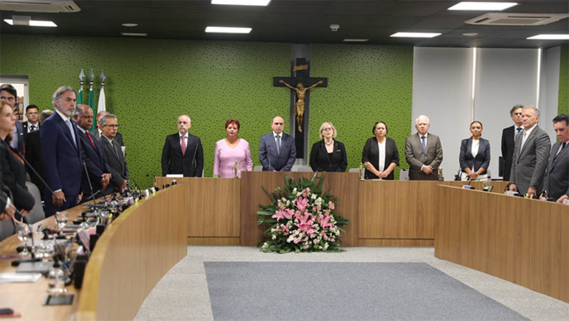 Imagem 1 -  No RN, ministra defende aliança entre Poderes Executivo e Judiciário para melhoria da situação dos presídios. No RN, ministra defende aliança entre Poderes Executivo e Judiciário para melhoria da situação dos presídios