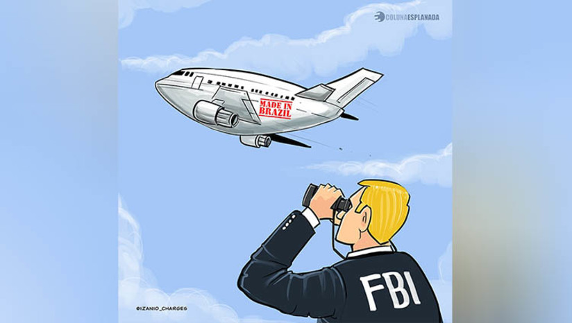 Imagem 1 -  [COLUNA ESPLANADA] O FBI, a polícia federal americana, em uma megaoperação de investigação contra o narcotráfico, identificou e comunicou às autoridades brasileiras o que pode ser o maior esquema de contrabando já realizado no Brasil. As empresas Jex Corp e ATC Cargo, de propriedade dos brasileiros Luciano Lentz e Luciano Campos, foram identificadas mandando toneladas de equipamentos eletrônicos para o Brasil através do transporte aéreo. Segundo o relatório, o material eletrônico é entregue para as empresas, as quais cobram por quilo, e seriam despachados por companhia de aviação que surgiu da fusão com uma famosa empresa área brasileira. A mercadoria estaria chegando nos aeroportos de São Paulo e Campinas. O FBI não entendeu ainda como uma uma quantidade tão grande não foi apreendida ainda pelas autoridades dos aeroportos.
